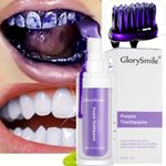 Dentifrice Violet Personnalisé 30ml avec Élimination des Taches et Correction de Couleur pour Blanchiment des Dents, Accessoire d'Équipement de Thérapie Bucco-Dentaire à Domicile